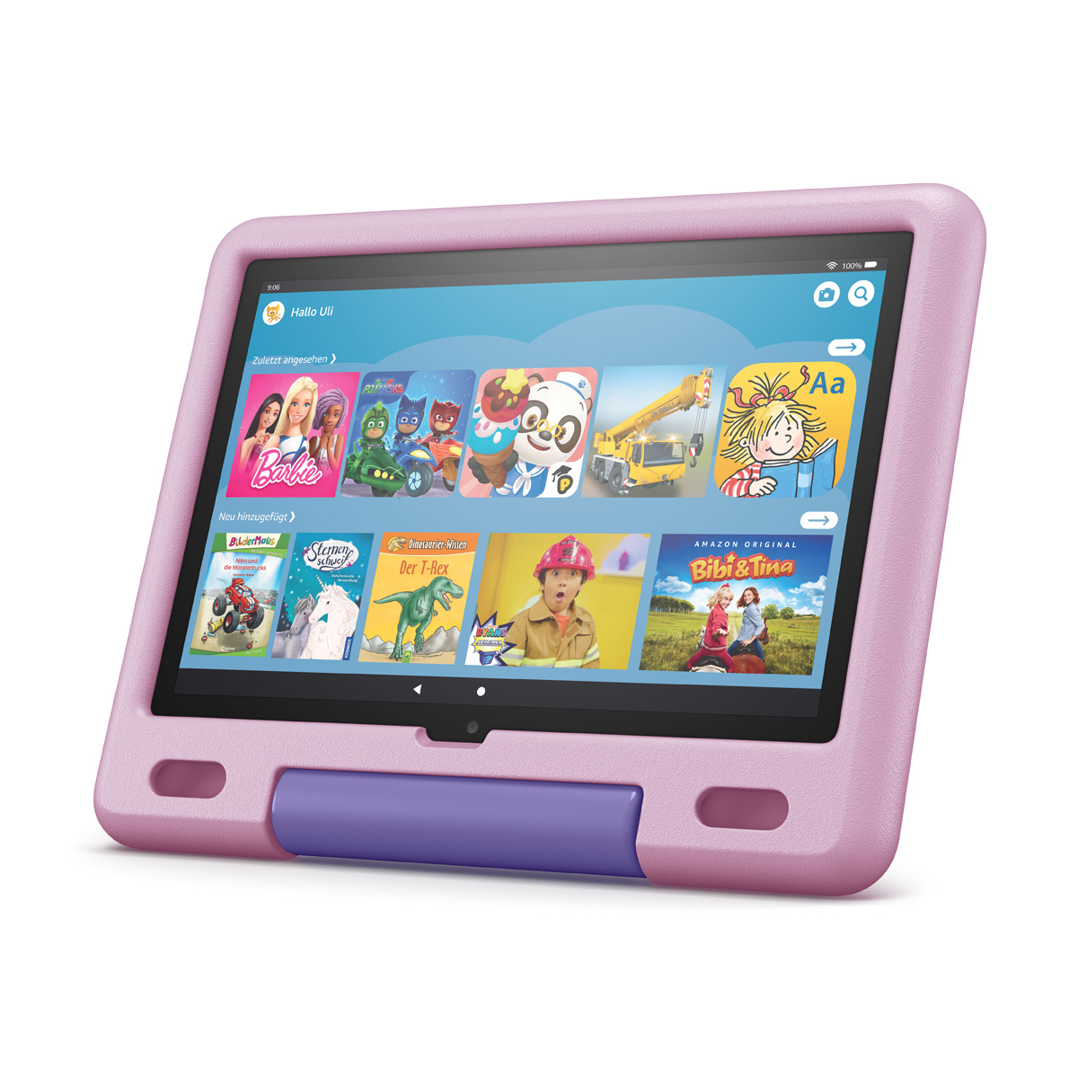 Amazon Fire HD 10 Kids-Tablet (2021) 25,6cm (10,1") Full-HD Display, 32 GB Speicher, Lavendel von Amazon