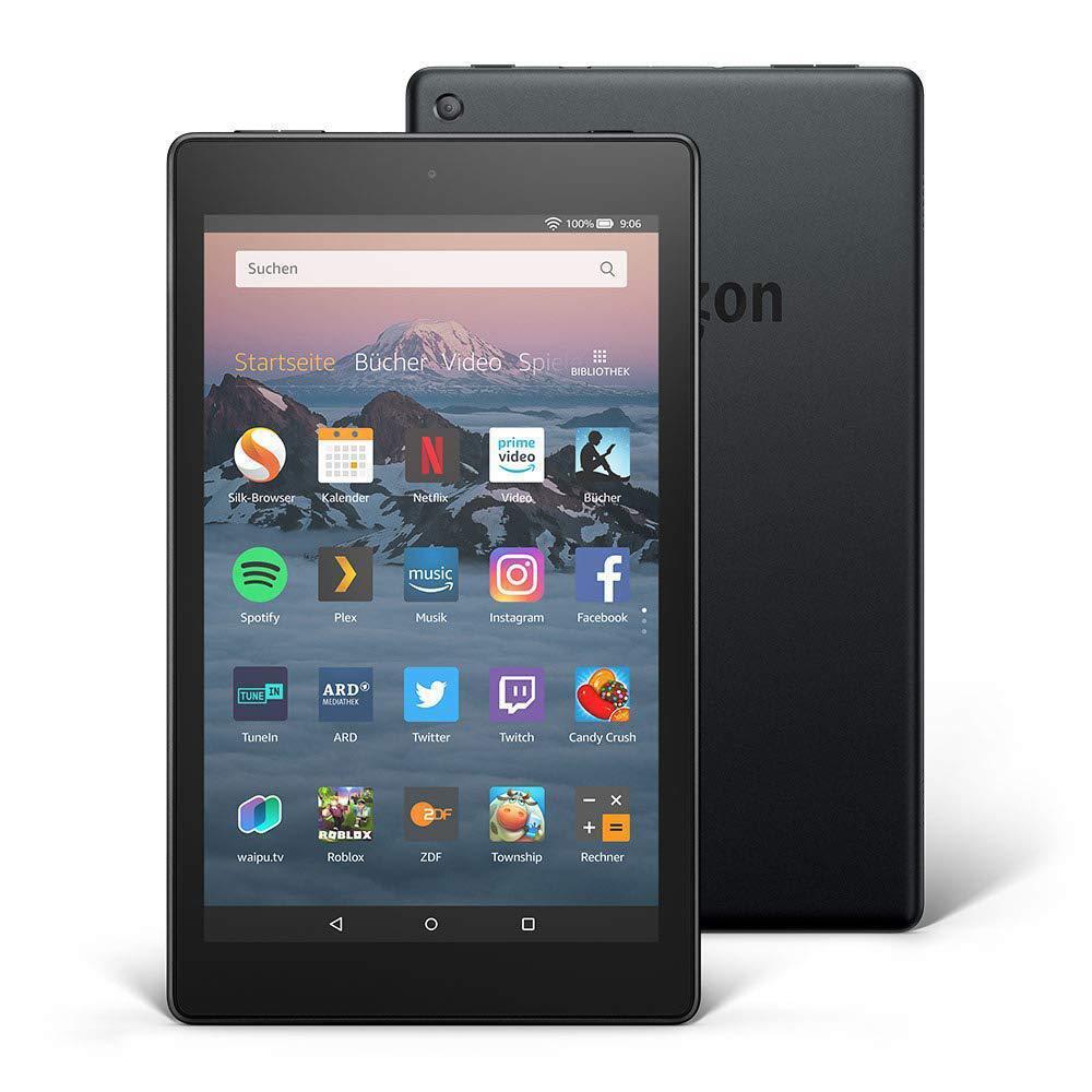 Amazon Fire HD 10 Tablet mit Alexa Hands-free, mit Spezialangeboten, 10" FULL HD IPS, 32 GB Speicher von Amazon
