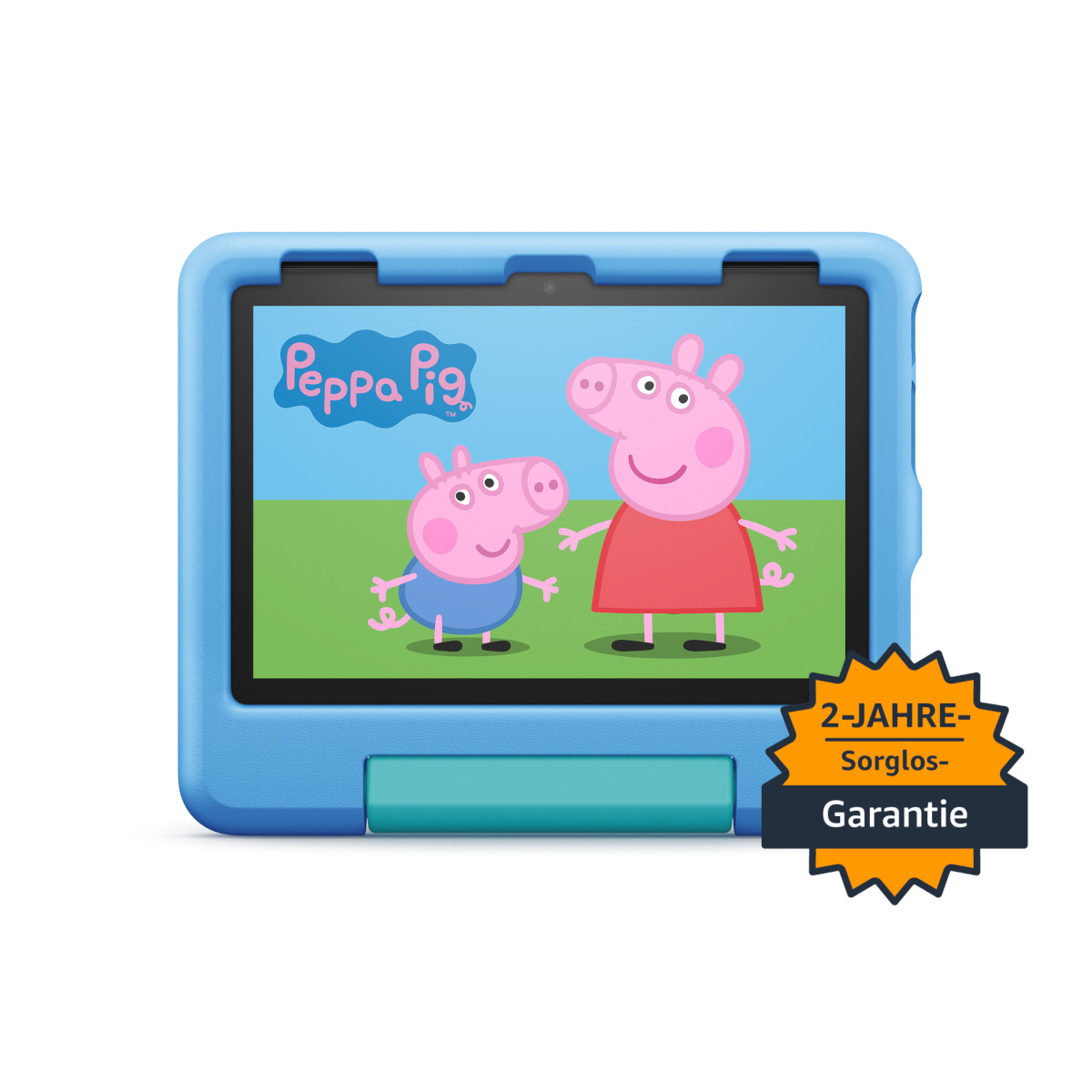 Amazon Fire HD 8 Kids-Tablet (2022), blau für Kinder von 3 bis 7 Jahre, 2 Jahre Sorglos-Garantie, kindgerechte Hülle, 8-Zoll-HD-Display, 32GB von Amazon