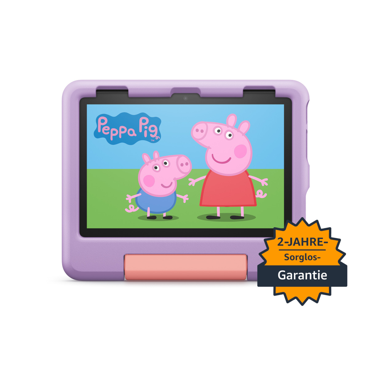 Amazon Fire HD 8 Kids-Tablet (2022), violett für Kinder von 3 bis 7 Jahre, 2 Jahre Sorglos-Garantie, kindgerechte Hülle, 8-Zoll-HD-Display, 32GB von Amazon