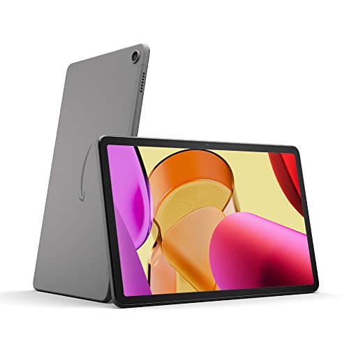 Amazon Fire Max 11-Tablet, unser bisher leistungsstärkstes Tablet, mit klarem 11-Zoll-Display, Octa-Core-Prozessor, 4 GB RAM, 14 Stunden Akkulaufzeit, 64 GB, grau, mit Werbung von Amazon