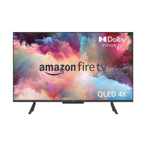 Amazon Fire TV-Omni-QLED-Serie Smart-TV mit 50 Zoll (127 cm), 4K UHD, lokales Dimmen, Sprachsteuerung mit Alexa von Amazon