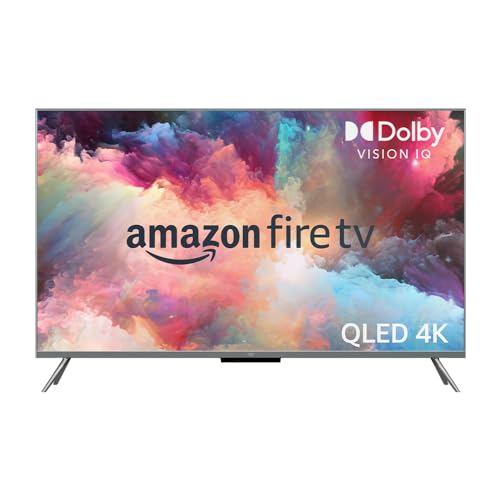 Amazon Fire TV-Omni-QLED-Serie Smart-TV mit 55 Zoll (140 cm), 4K UHD, lokales Dimmen, Sprachsteuerung mit Alexa von Amazon