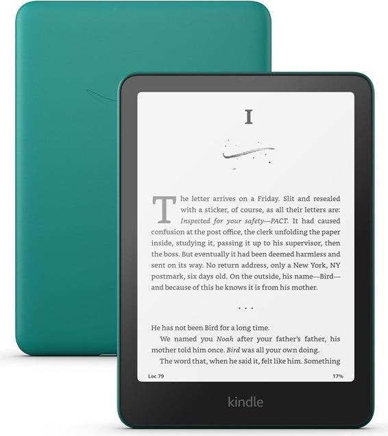 Amazon Kindle 7 12. Generation B0CFP6F89F E-Book-Reader 16 GB Wi-Fi Jade (B0CFPHV9ZN) von Amazon