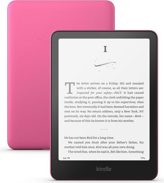 Amazon Kindle 7 12. Generation B0CFPTK5JG E-Book-Reader 16 GB Wi-Fi Himbeere (B0CFPTK5JG) von Amazon