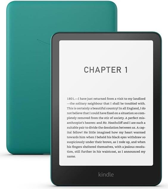 Amazon Kindle Paperwhite - 12. Generation - eBook-Reader - 16 GB - 17.8 cm (7) einfarbig Paperwhite - Touchscreen - Bluetooth, Wi-Fi - Jade (B0CFP6F89F) von Amazon