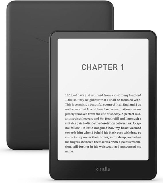 Amazon Kindle Paperwhite - 12. Generation - eBook-Reader - 16 GB - 17.8 cm (7) einfarbig Paperwhite - Touchscreen - Bluetooth, Wi-Fi - Schwarz (B0CFPXBJ9Y) von Amazon