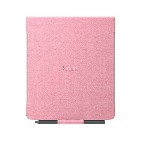 Amazon Kindle Scribe-Klapphülle mit magnetischer Befestigung | schlankes, leichtes Design |(nur geeignet für Amazon Kindle Scribe), Stoff, rosa von Amazon