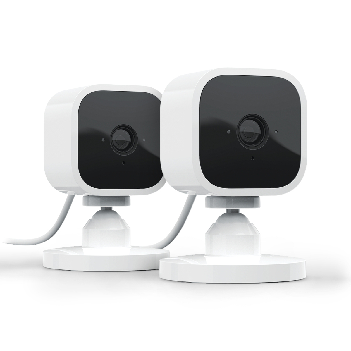 Blink Mini 2-Kamera-System [Full-HD, W-LAN, Indoor, Nachtsicht, 2-Wege Audio] von Amazon