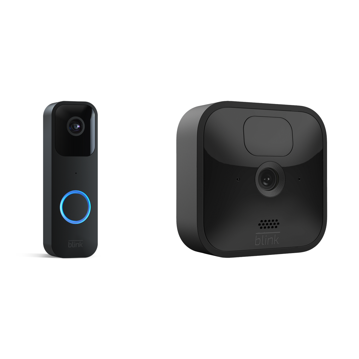 Blink Outdoor 1-Kamera-System + Blink Video Doorbell - Bundle bestehend aus Blink Outdoor Kamera (EInzelpack) und Blink Video Doorbell von Amazon