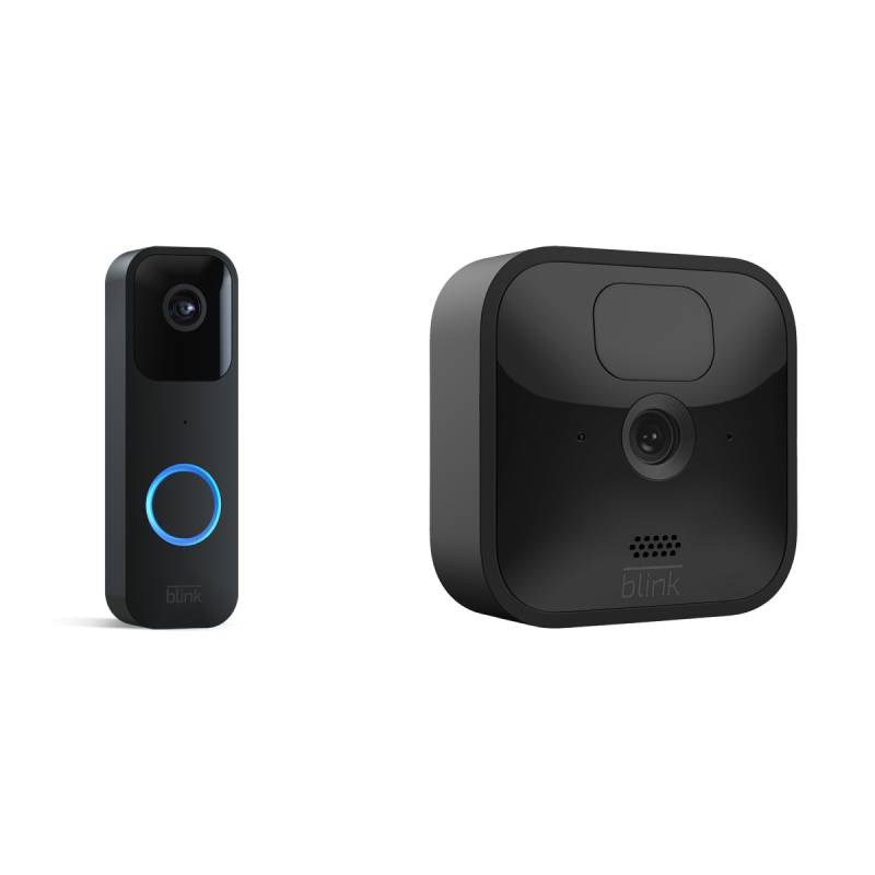 Blink Outdoor 1-Kamera-System + Blink Video Doorbell - Bundle bestehend aus Blink Outdoor Kamera (EInzelpack) und Blink Video Doorbell von Amazon