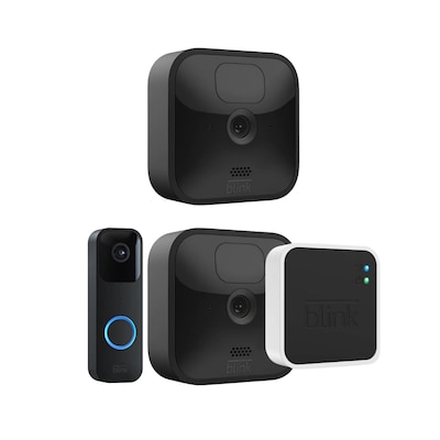 Blink Outdoor 2 Überwachungskamera mit Sync Module + Blink Doorbell von Amazon