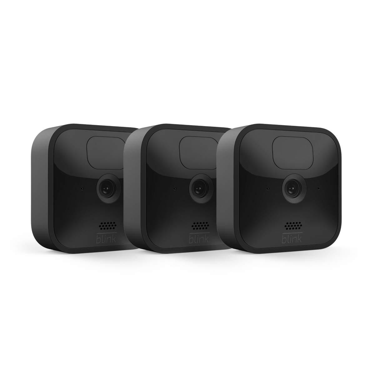 Blink Outdoor 3-Kamera-System [Full HD, W-LAN, Outdoor, Nachtsicht, 2-Wege Audio] von Amazon