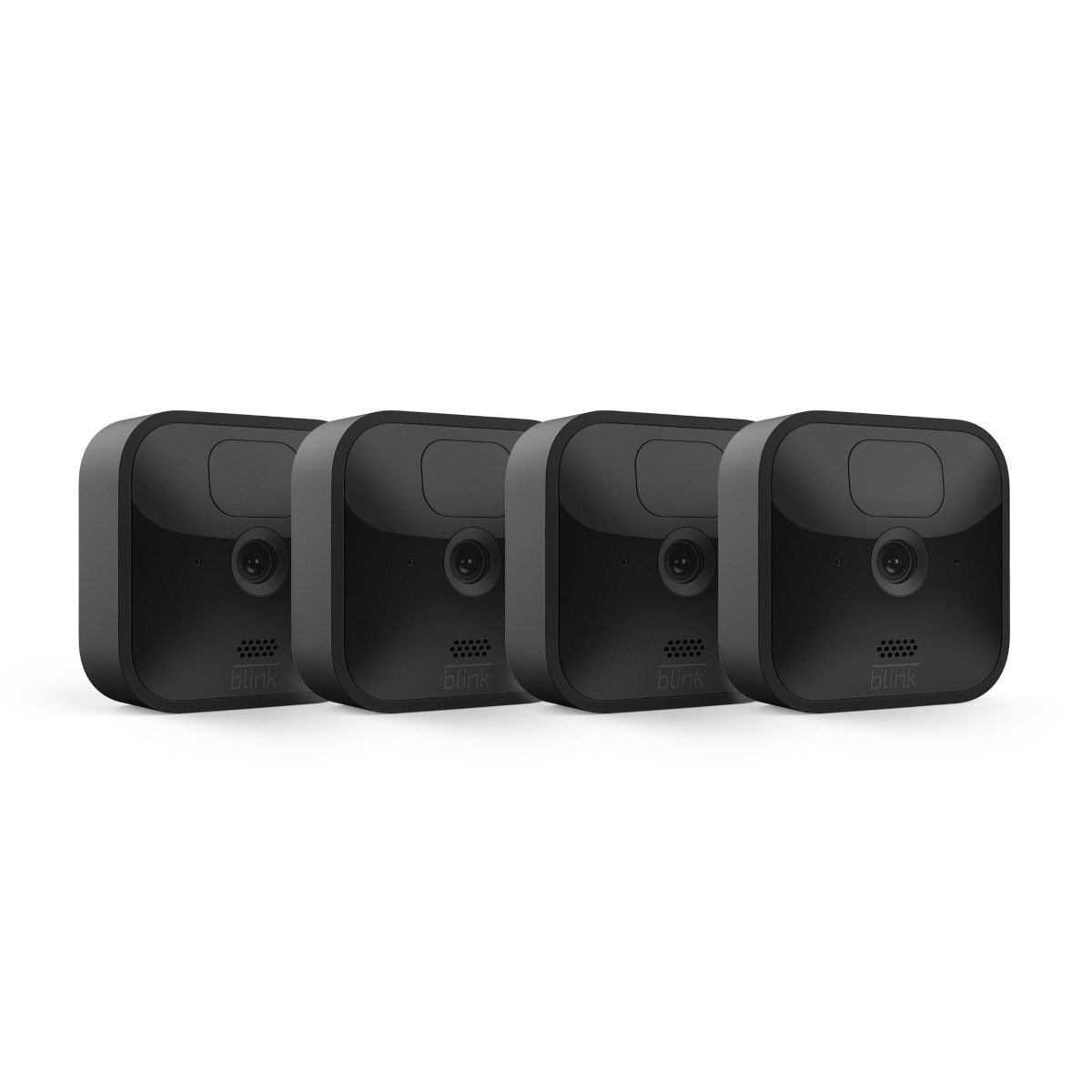 Blink Outdoor 4-Kamera-System [Full HD, W-LAN, Outdoor, Nachtsicht, 2-Wege Audio] von Amazon
