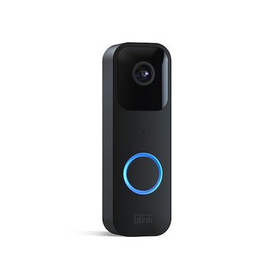 Blink Video Doorbell - Zwei-Wege-Audio, HD-Video, Bewegungssensor, schwarz von Amazon