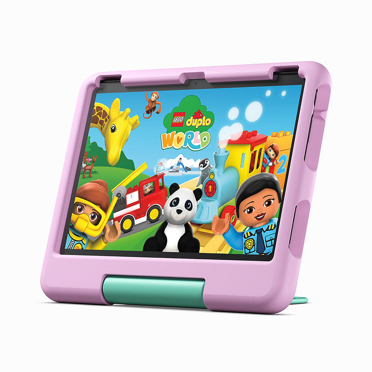 Das neue Amazon Fire HD 10 Kids-Tablet (2023) rosa für Kinder ab dem Vorschulalter | Mit brillantem 10-Zoll-Display, Kindersicherung und 2 Jahren Sorg von Amazon