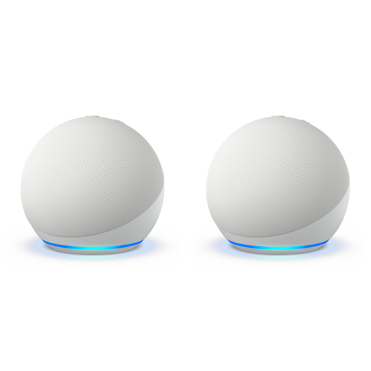 Echo Dot (5. Generation, 2022), weiß Doppelpack von Amazon