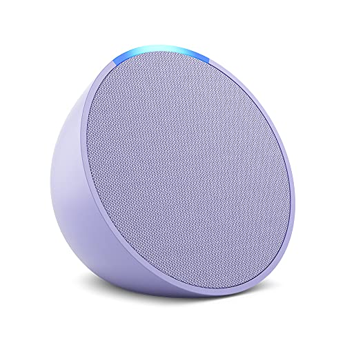 Echo Pop (Neueste Generation) | Kompakter und smarter Bluetooth-Lautsprecher mit vollem Klang und Alexa | Lavendel Echo Pop (Neueste Generation) | Kompakter und smarter Bluetooth-Lautsprecher mit vollem Klang und Alexa | Lavendel von Amazon