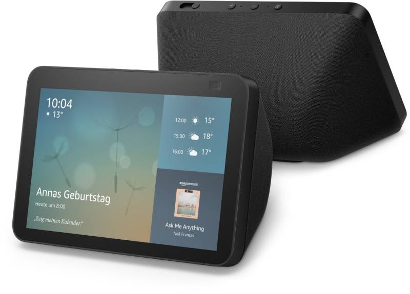 Echo Show 8 (2. Gen.) Smart Speaker Charcoal von Amazon