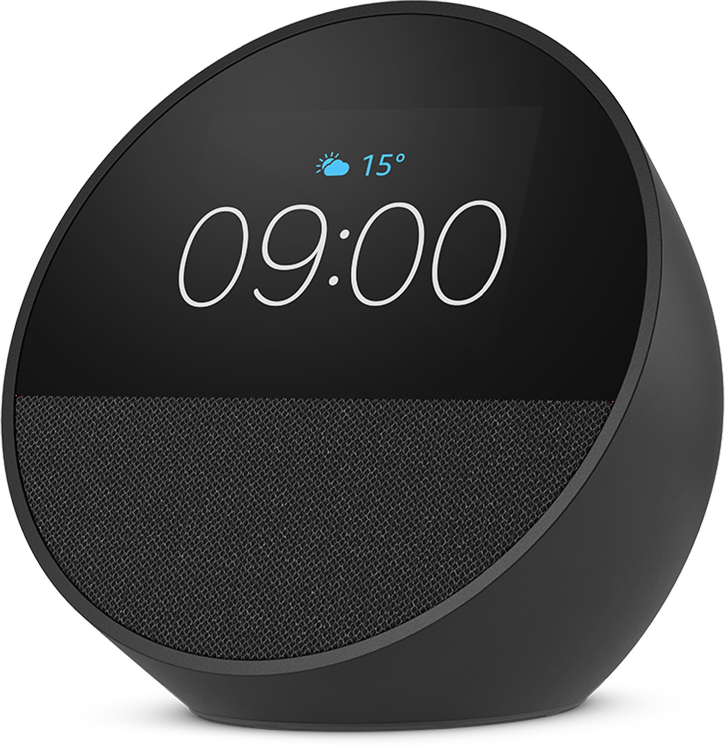 Echo Spot (2024) Smart Speaker schwarz von Amazon