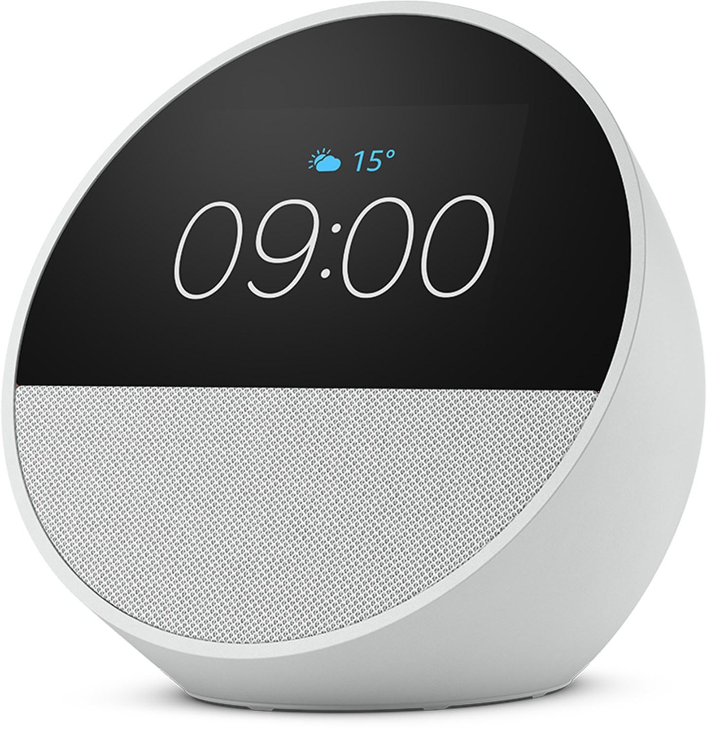Echo Spot (2024) Smart Speaker weiß von Amazon