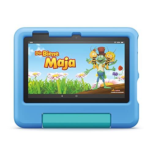 Fire 7 Kids-Tablet, 7-Zoll-Display, für Kinder von 3 bis 7 Jahren, 16 GB, blau von Amazon