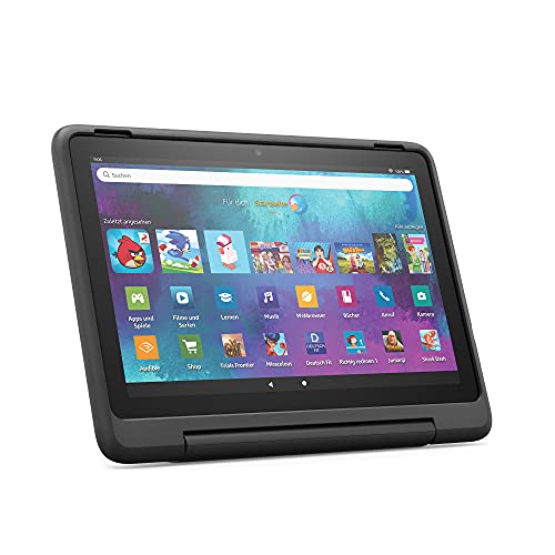 Fire HD 10 Kids Pro-Tablet | Ab dem Grundschulalter | 25,6 cm (10,1 Zoll) großer Full-HD-Bildschirm (1080p), 32 GB, kindgerechte Hülle in Schwarz. von Amazon