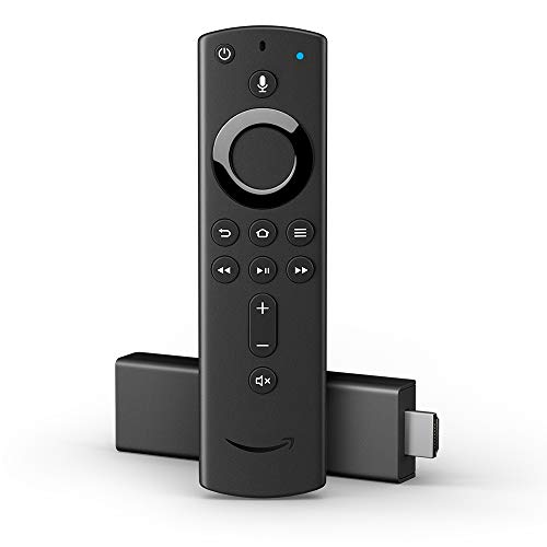 Fire TV Stick 4K Ultra HD mit der neuen Alexa-Sprachfernbedienung, Zertifiziert und generalüberholt von Amazon