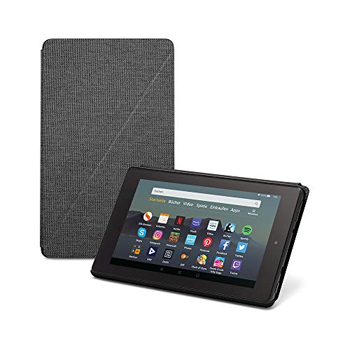 Hülle für Fire 7-Tablet, kompatibel mit der 9. Generation (2019), Kohlenschwarz von Amazon