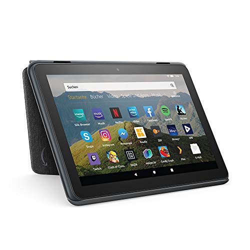 Hülle für Fire HD 8-Tablet | Kompatibel mit der 10. Generation (2020), Kohlenschwarz von Amazon