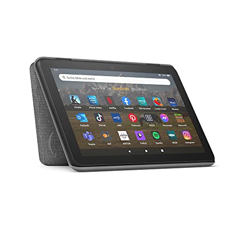 Hülle von Amazon für das Fire HD 8-Tablet (nur kompatibel mit Tablets der 12. Generation, 2022), grau von Amazon