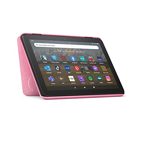 Hülle von Amazon für das Fire HD 8-Tablet (nur kompatibel mit Tablets der 12. Generation, 2022), rosa von Amazon