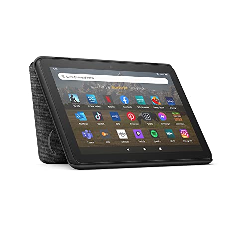 Hülle von Amazon für das Fire HD 8-Tablet (nur kompatibel mit Tablets der 12. Generation, 2022), schwarz von Amazon