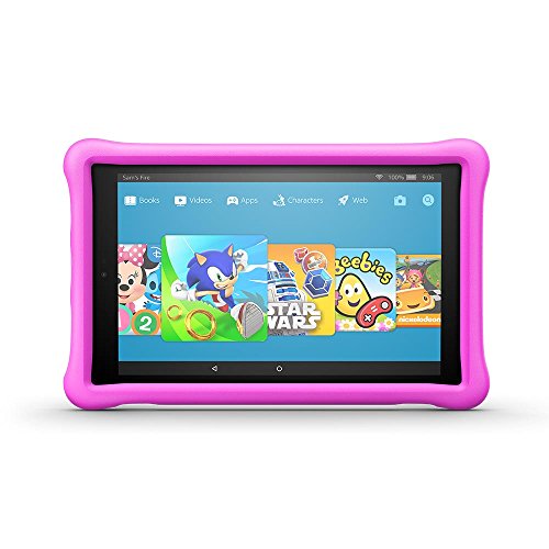 Kindgerechte Amazon FreeTime-Hülle für Fire HD 10 (10-Zoll-Tablet, 7. Generation - 2017), Pink von Amazon