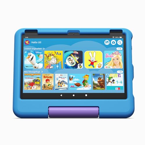Kindgerechte Hülle von Amazon für das Fire HD 10-Tablet, blau | Für Kinder von 3–7 Jahren | Nur kompatibel mit Tablets der 13. Generation (2023) von Amazon
