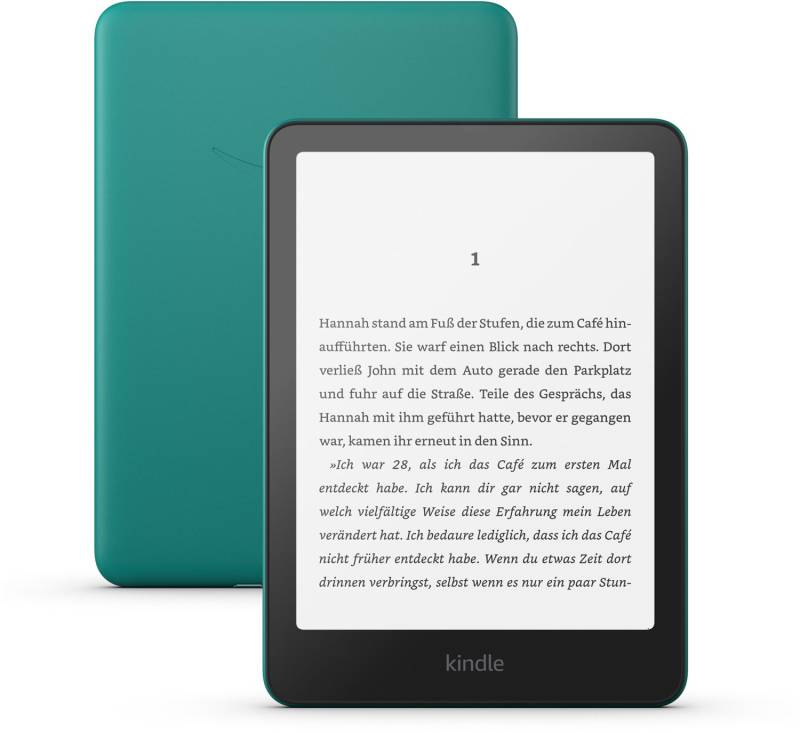 Kindle Paperwhite (16GB) E-Book Reader mit Spezialangeboten jadegrün von Amazon