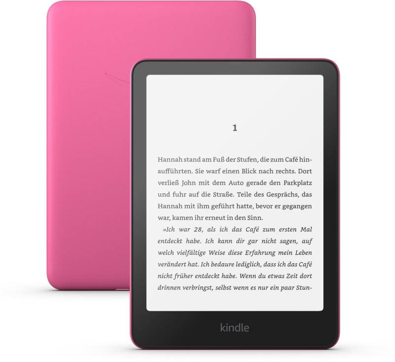 Kindle Paperwhite (16GB) E-Book Reader mit Spezialangeboten rosa von Amazon