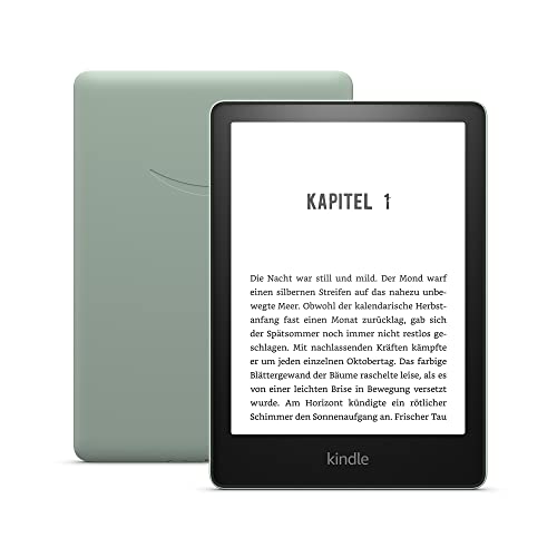 Zertifiziert und generalüberholt Kindle Paperwhite (16 GB) – Jetzt mit 6,8-Zoll-Display (17,3 cm) und verstellbarer Farbtemperatur – mit Werbung - Agavengrün von Amazon