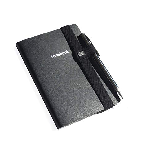 Notebook A6 Echtleder + 1R Blister von Ambar