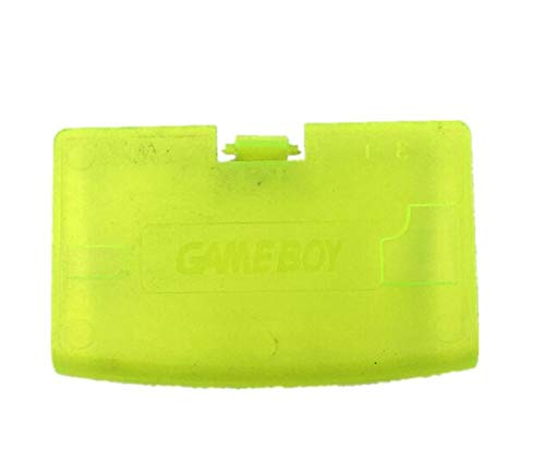 Akkufachdeckel für Game Boy Advance GBA Ersatz transparent gelb von Ambertown