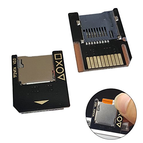 Für PSVita Spielkarte auf Micro SD TF Karte Transfer Adapter Push to Eject für PSVita SD2Vita 1000 2000 3.60 System von Ambertown