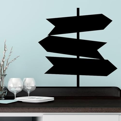 Ambiance Sticker Kreidetafel – Wandsticker, selbstklebend, abwischbar, Hinweisschilder – H 85 x L 85 cm Ambiance Sticker Kreidetafel – Wandsticker, selbstklebend, abwischbar, Hinweisschilder – H 85 x L 85 cm von Ambiance Sticker
