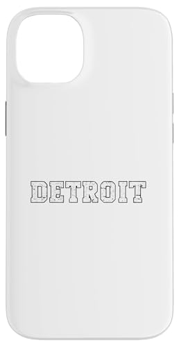 Detroit Hülle für iPhone 14 Plus von America Love City