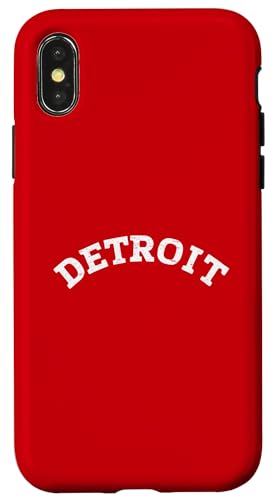 Detroit Hülle für iPhone X/XS Detroit Hülle für iPhone X/XS von America Love City