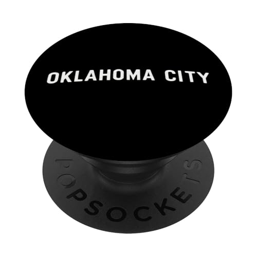 Oklahoma-Stadt PopSockets Klebender PopGrip von America Love City