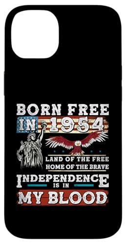 Born Free in 1954 - 71 Years of American Pride Hülle für iPhone 14 Plus Born Free in 1954 - 71 Years of American Pride Hülle für iPhone 14 Plus von America: Land of the Free - Patriot Store