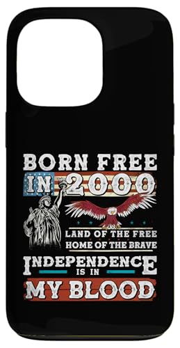 Born Free in 2000 - 25 Years of Freedom & Pride Hülle für iPhone 13 Pro Born Free in 2000 - 25 Years of Freedom & Pride Hülle für iPhone 13 Pro von America: Land of the Free - Patriot Store