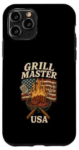 Grill Master USA Grill, Vintage-Design Hülle für iPhone 11 Pro Grill Master USA Grill, Vintage-Design Hülle für iPhone 11 Pro von American BBQ Kings & Backyard Grilling Co.