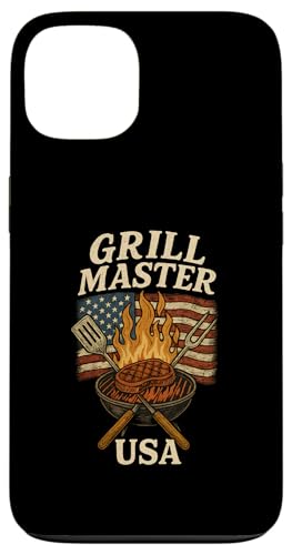 Grill Master USA Grill, Vintage-Design Hülle für iPhone 13 Grill Master USA Grill, Vintage-Design Hülle für iPhone 13 von American BBQ Kings & Backyard Grilling Co.