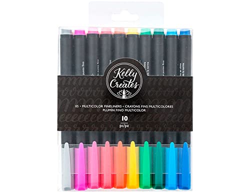 American Crafts Kelly Creates Multi-Color Fineliners Set 10 Stück American Crafts Kelly Creates Multi-Color Fineliners Set 10 Stück von American Crafts